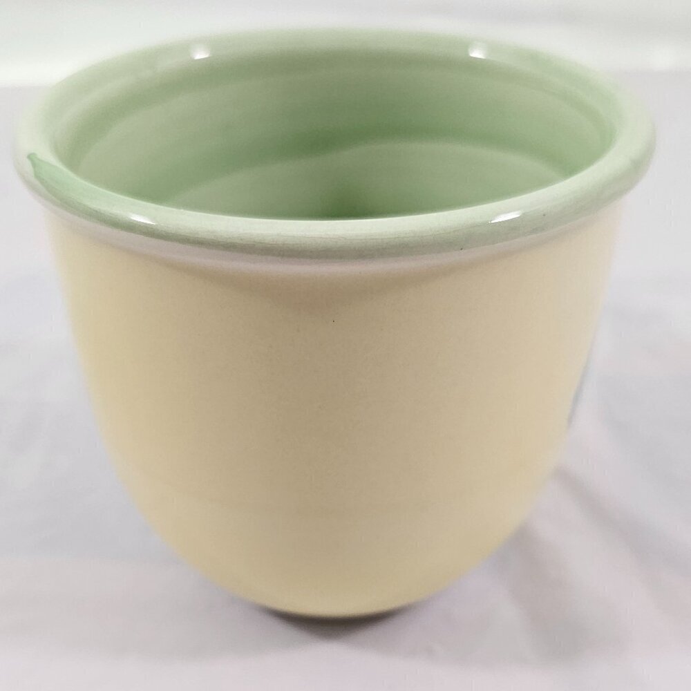 Pier 1 Italy Hand Painted 14 Oz Earthenware Coffee Tea Mugs Cups – Set of 2 - Picture 14 of 16